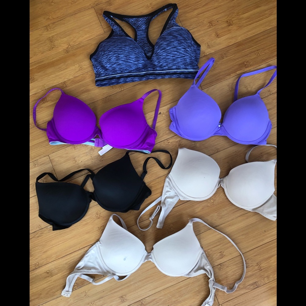 Lot of 34C Victoria’s Secret where everywhere bras